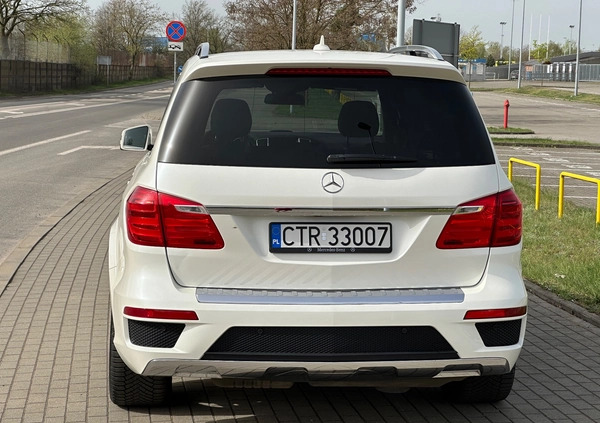 Mercedes-Benz GL cena 140999 przebieg: 214000, rok produkcji 2014 z Toruń małe 106